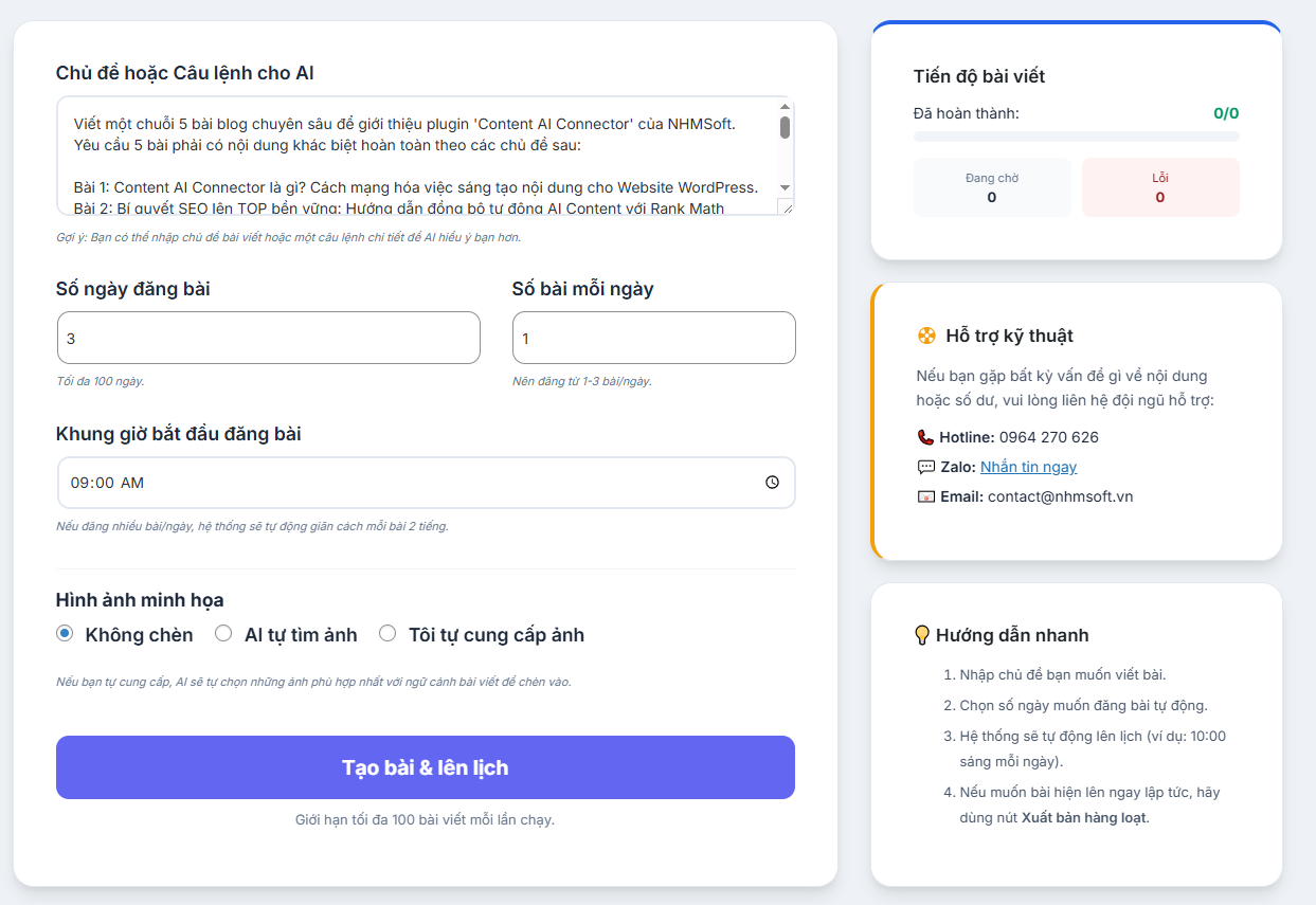 Content AI Connector