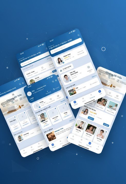 Hoàn Thành Dự Án Mobile App Massahome